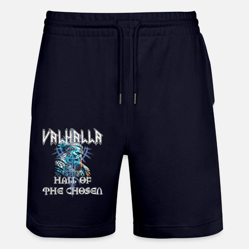 Valhalla - Salle des élus - Short de jogging bio TRAINER Stanley/Stella unisexe - marine foncé