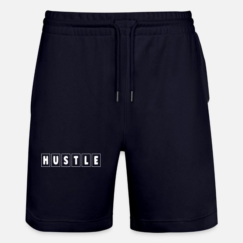 Hustle - Stanley/Stella Unisex Bio Joggingshorts Trainer - Dark navy