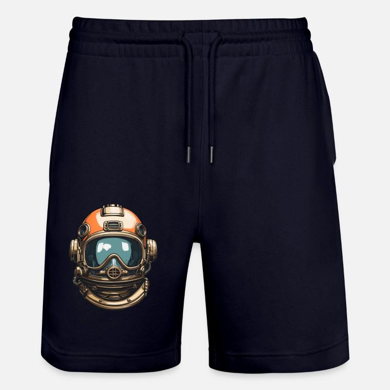 Casque Jetpilot - Short de jogging bio TRAINER Stanley/Stella unisexe - marine foncé