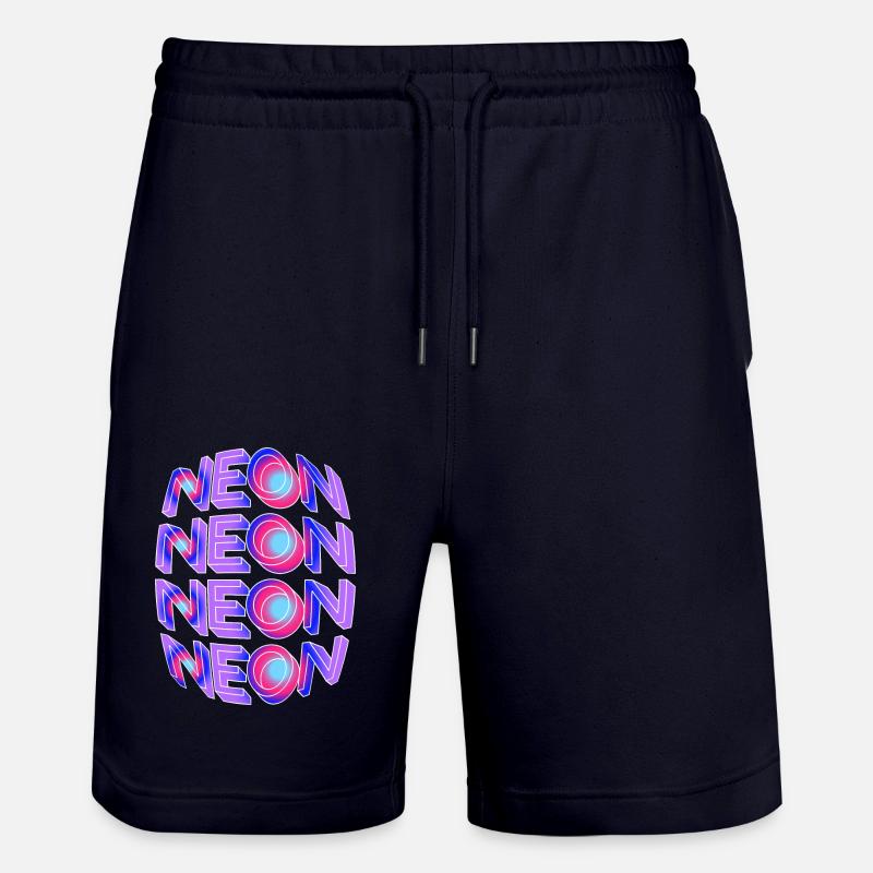 Neon - Short de jogging bio TRAINER Stanley/Stella unisexe - marine foncé