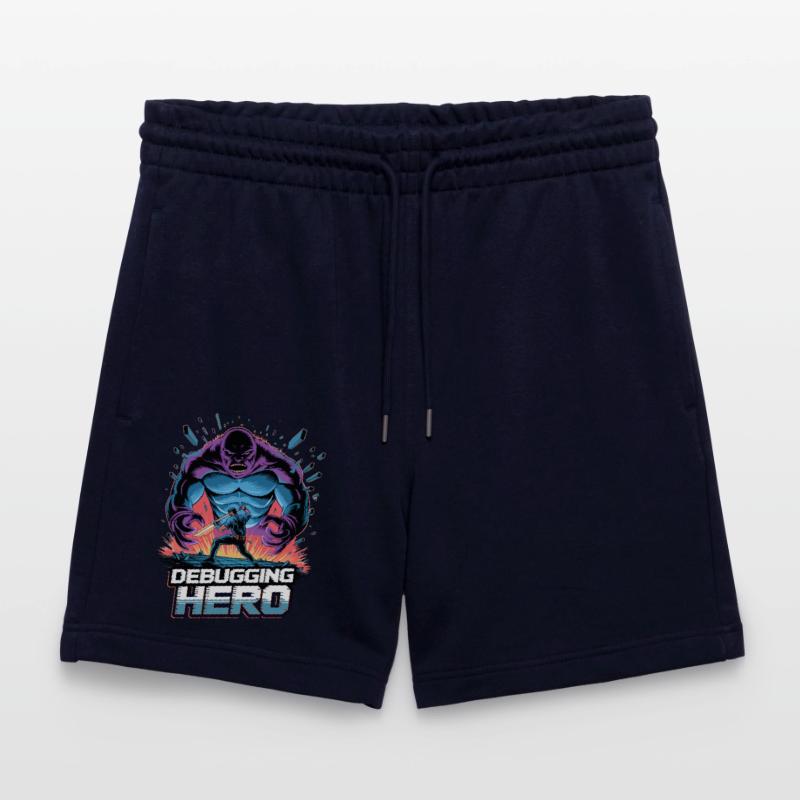 Debugging Hero – Epic Battle Against Code Monsters Stanley/Stella Trainer Unisex Organic Jogging Shorts
