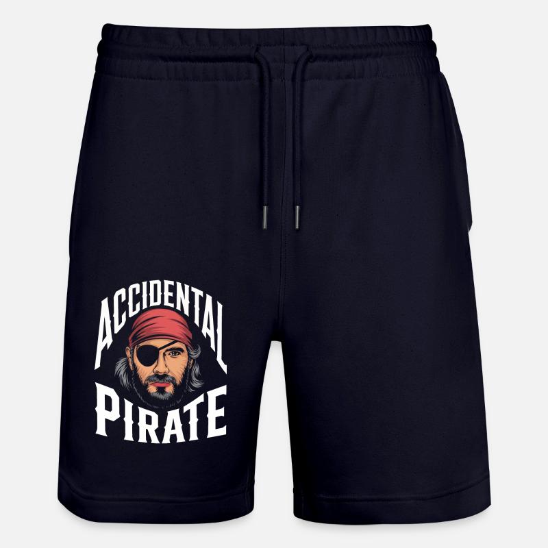 Invalidité due à l’amputation - Short de jogging bio TRAINER Stanley/Stella unisexe - marine foncé