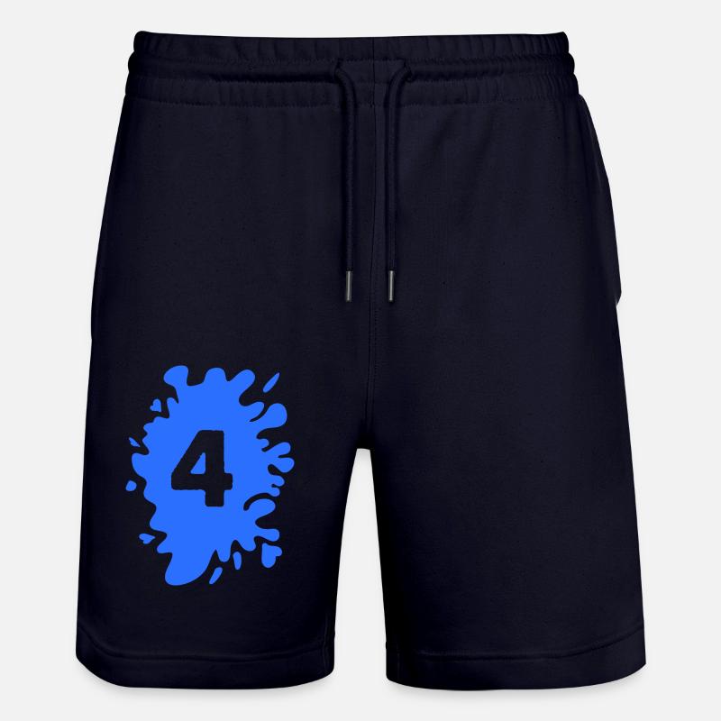 Blobs 4 - Short de jogging bio TRAINER Stanley/Stella unisexe - marine foncé