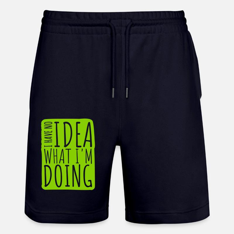 Aucune idée - Short de jogging bio TRAINER Stanley/Stella unisexe - marine foncé