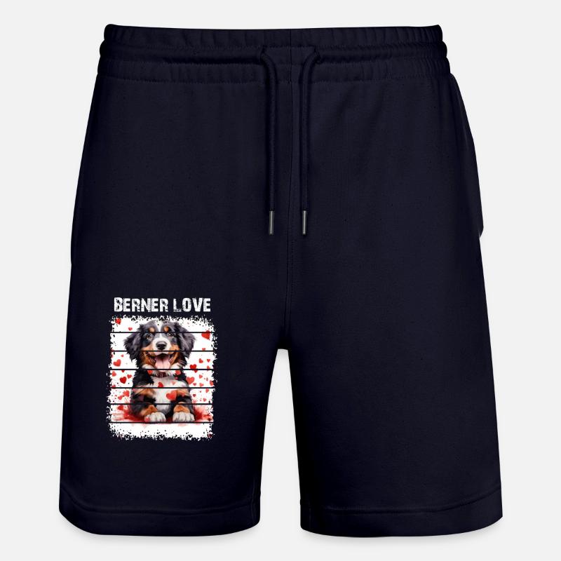 Bouvier bernois - Short de jogging bio TRAINER Stanley/Stella unisexe - marine foncé