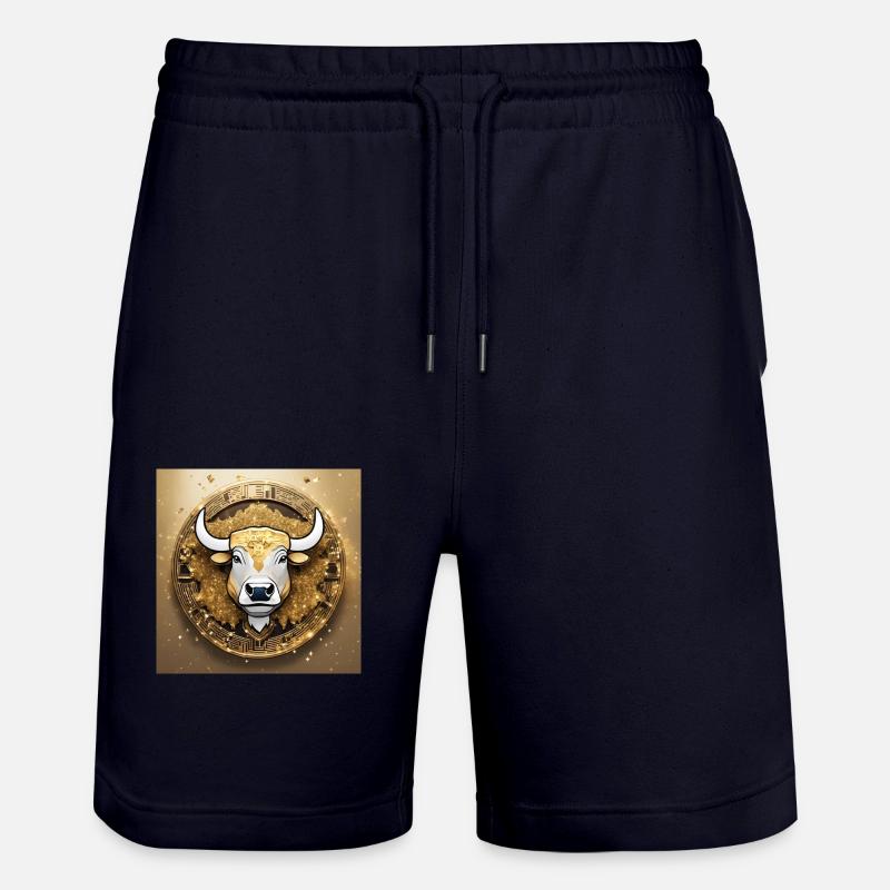 IMG 3786 - Short de jogging bio TRAINER Stanley/Stella unisexe - marine foncé