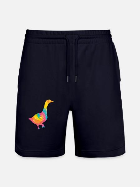 Goose - Stanley/Stella Trainer Unisex Organic Jogging Shorts - dark navy