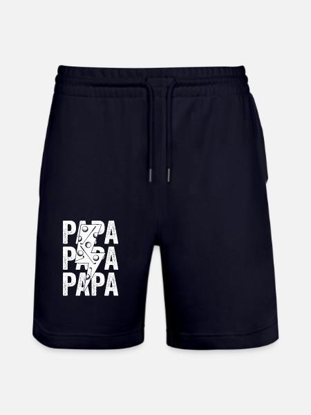 Golf Papa Père Golf - Short de jogging bio TRAINER Stanley/Stella unisexe - marine foncé
