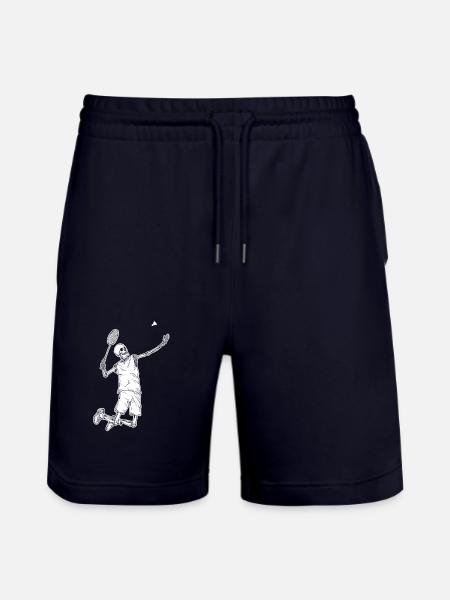 Federball Badminton - Stanley/Stella Trainer Unisex Organic Jogging Shorts - dark navy