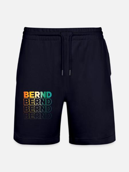 Bernd - Stanley/Stella Trainer Unisex Organic Jogging Shorts - dark navy