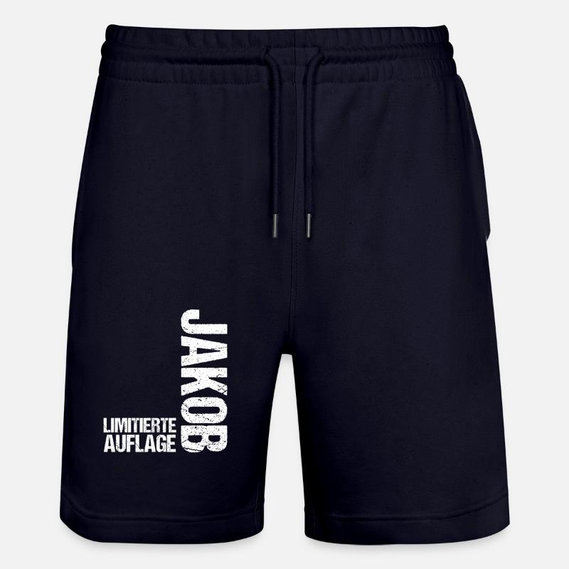 Jakob - Stanley/Stella Unisex Bio Joggingshorts Trainer  - Dark navy