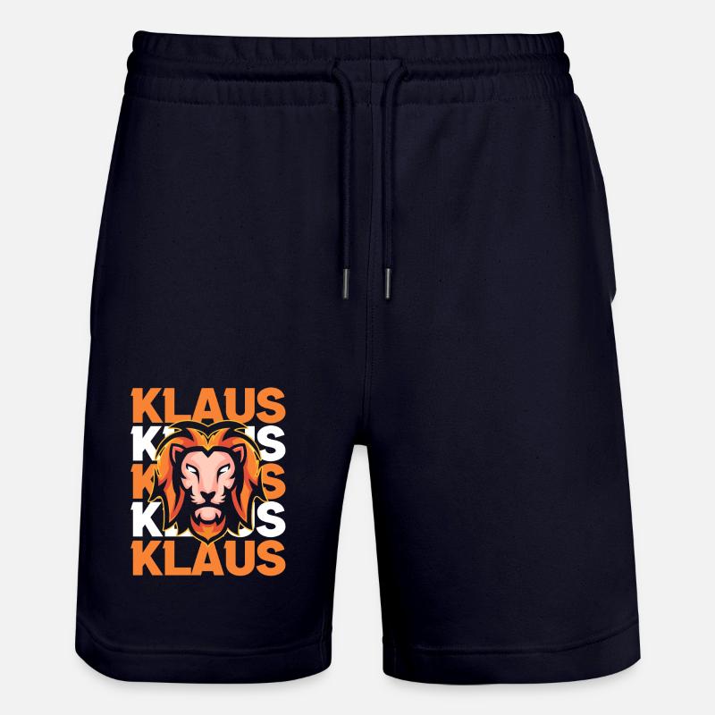 Löwe Klaus - Stanley/Stella Unisex Bio Joggingshorts Trainer  - Dark navy