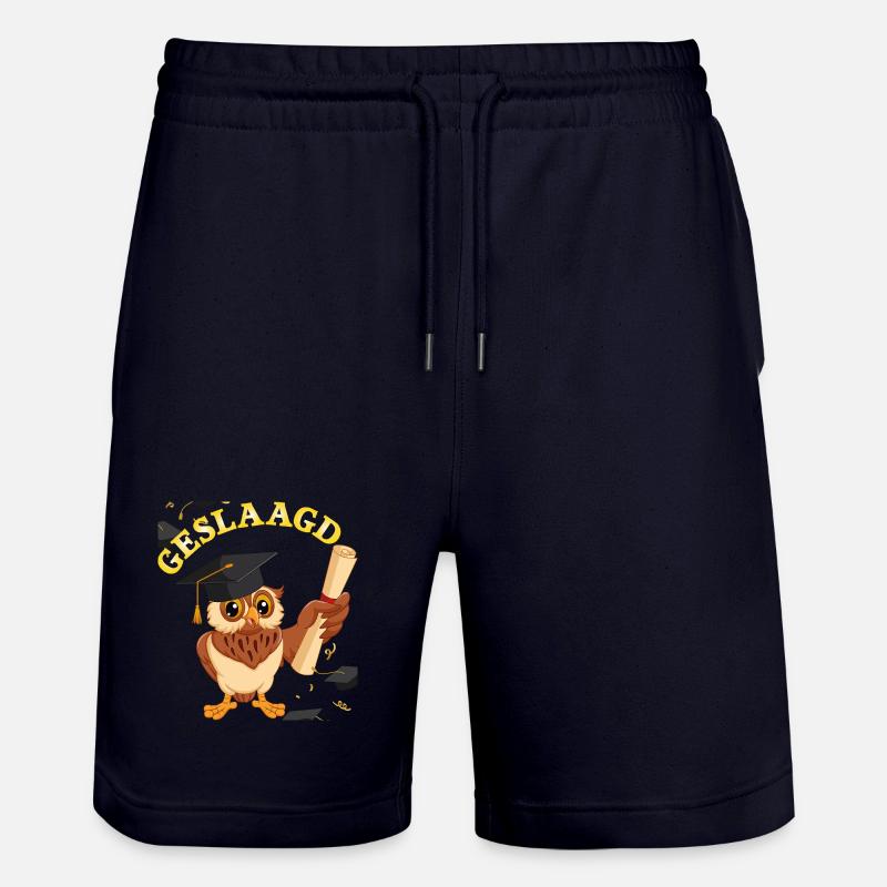 PassD - Short de jogging bio TRAINER Stanley/Stella unisexe - marine foncé