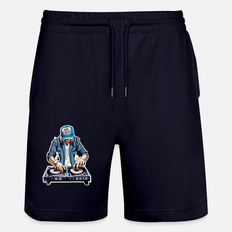 IMG 1619 - Short de jogging bio TRAINER Stanley/Stella unisexe - marine foncé