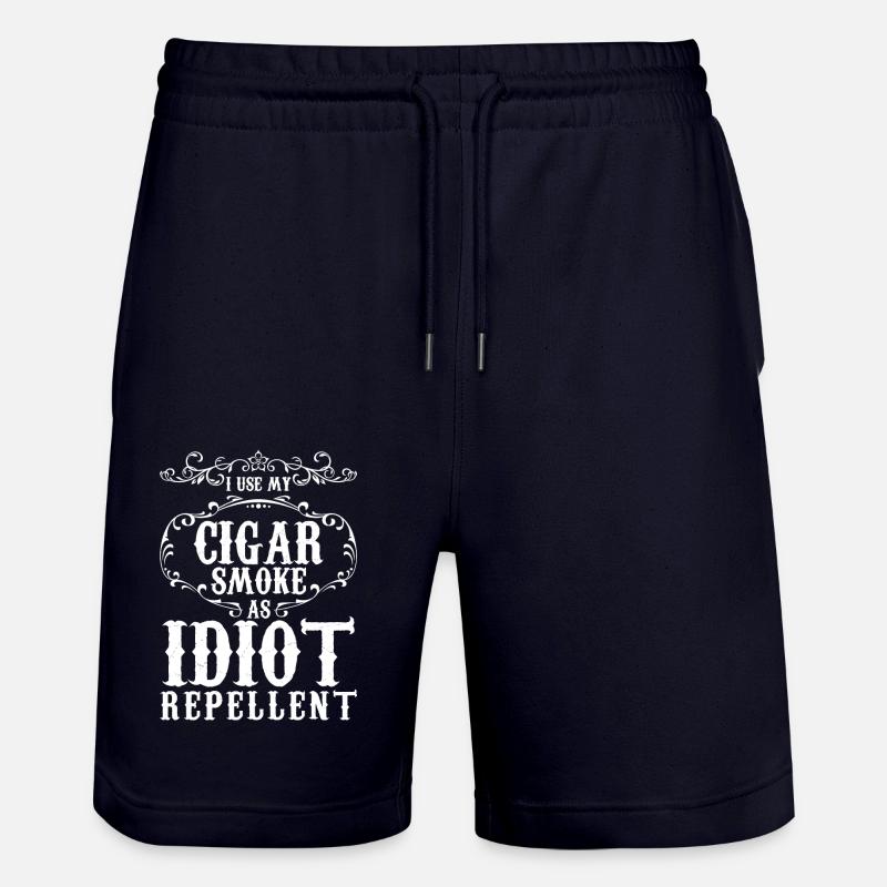 Fumer Lounge Whisky - Short de jogging bio TRAINER Stanley/Stella unisexe - marine foncé