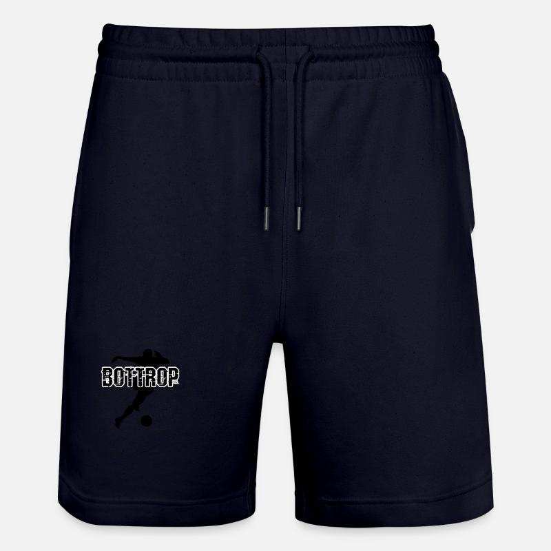 Bottrop, ma ville ! - Short de jogging bio TRAINER Stanley/Stella unisexe - marine foncé