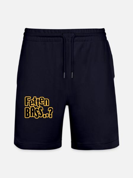 Fetten Bass..? - Stanley/Stella Unisex Bio Joggingshorts Trainer  - Dark navy