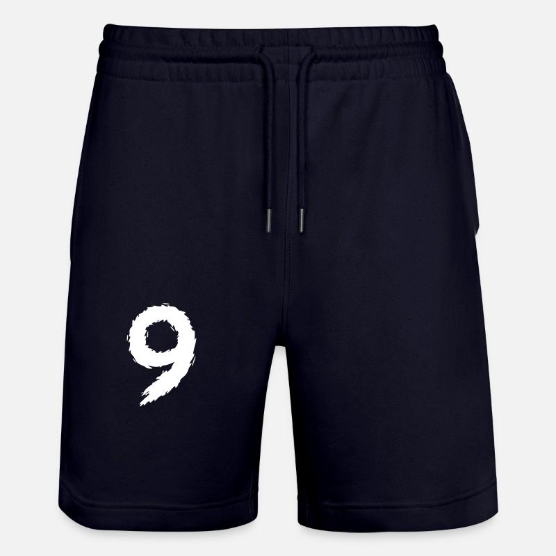 Numéro 9 - Short de jogging bio TRAINER Stanley/Stella unisexe - marine foncé
