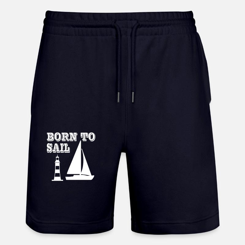 Voile - Short de jogging bio TRAINER Stanley/Stella unisexe - marine foncé