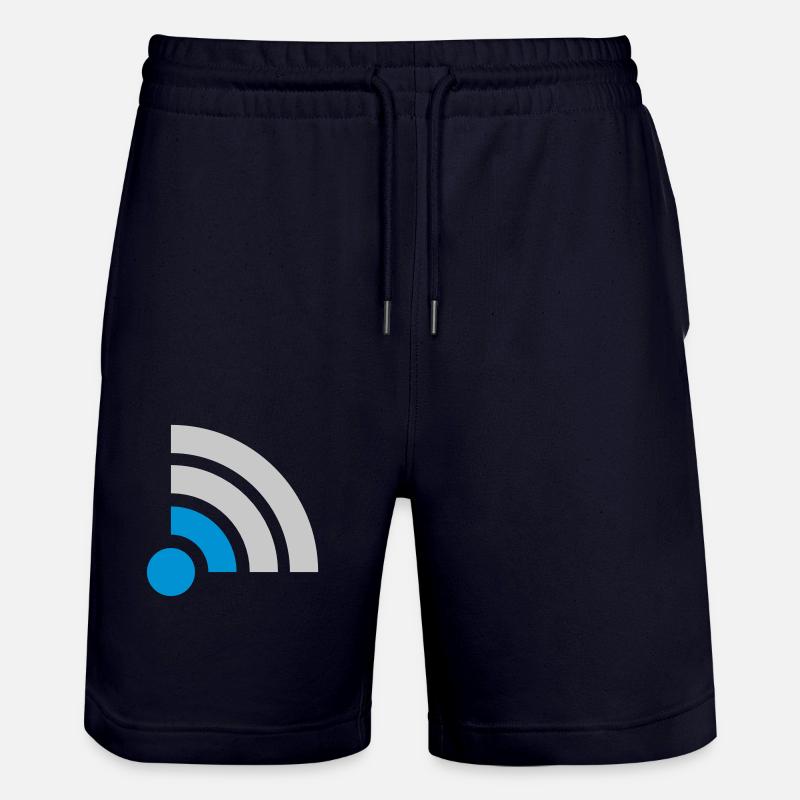Icon Connection problems no Wifi - Stanley/Stella Trainer Unisex Organic Jogging Shorts - dark navy