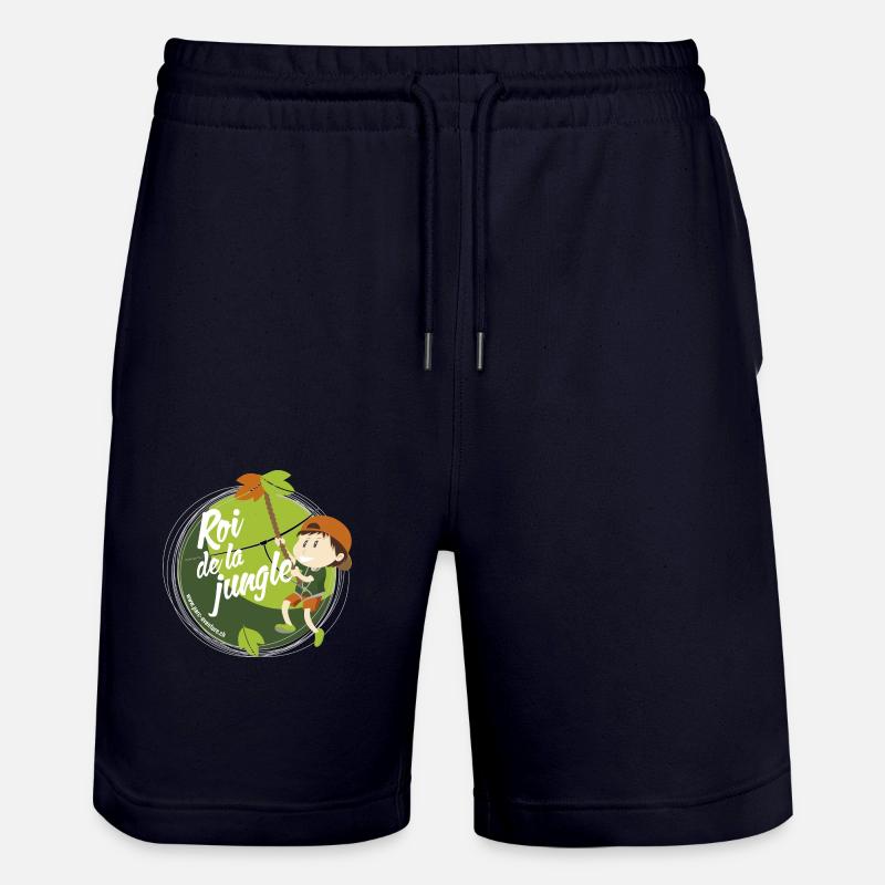 Roi de la jungle - Short de jogging bio TRAINER Stanley/Stella unisexe - marine foncé