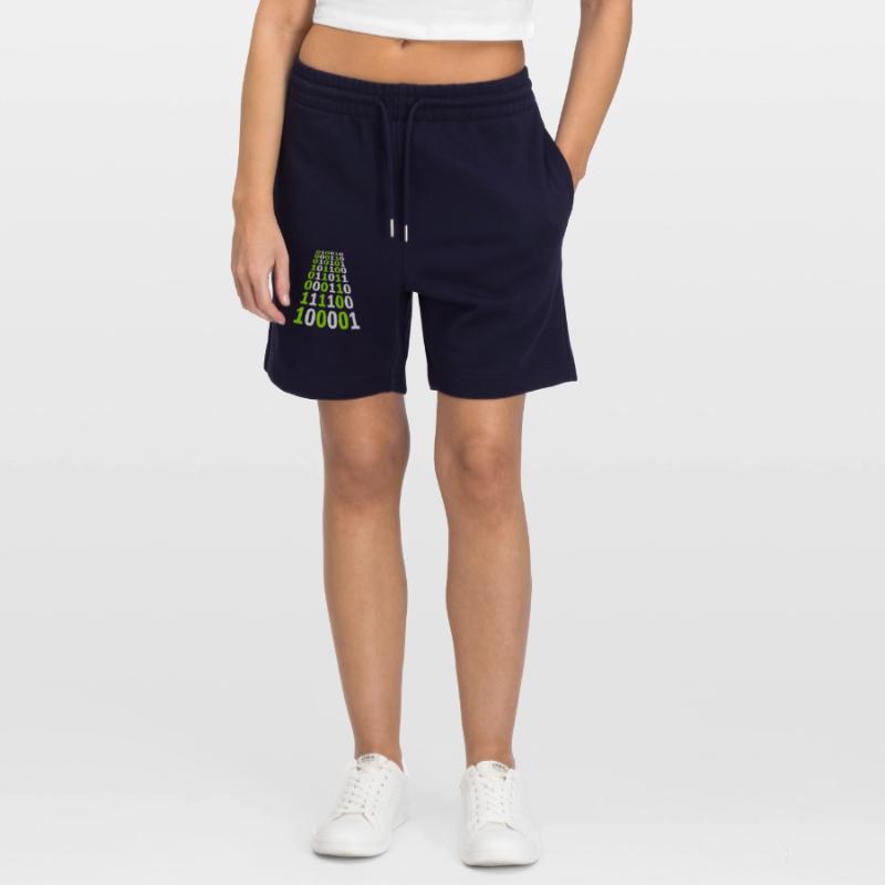 Binär Code Programm Sprache Stanley/Stella Unisex Bio Joggingshorts Trainer 