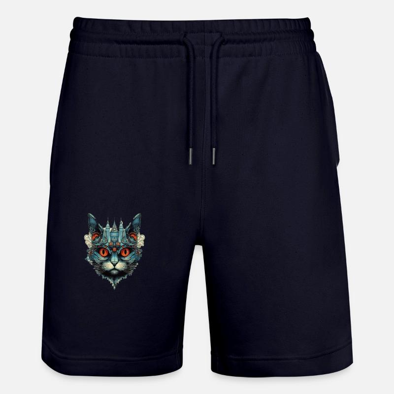Chat - Short de jogging bio TRAINER Stanley/Stella unisexe - marine foncé