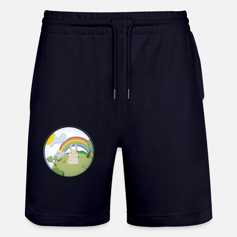 Le Lapin - Short de jogging bio TRAINER Stanley/Stella unisexe - marine foncé