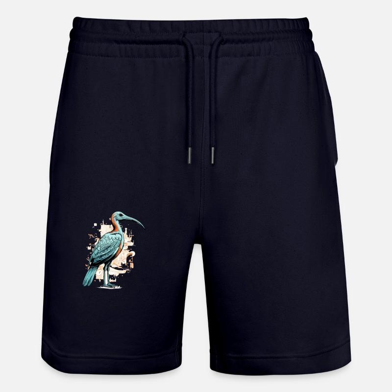Gib le Ibis sacré - Short de jogging bio TRAINER Stanley/Stella unisexe - marine foncé