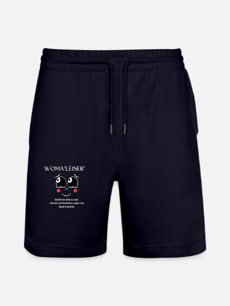 Woma*leiser* - Stanley/Stella Unisex Bio Joggingshorts Trainer - Dark navy