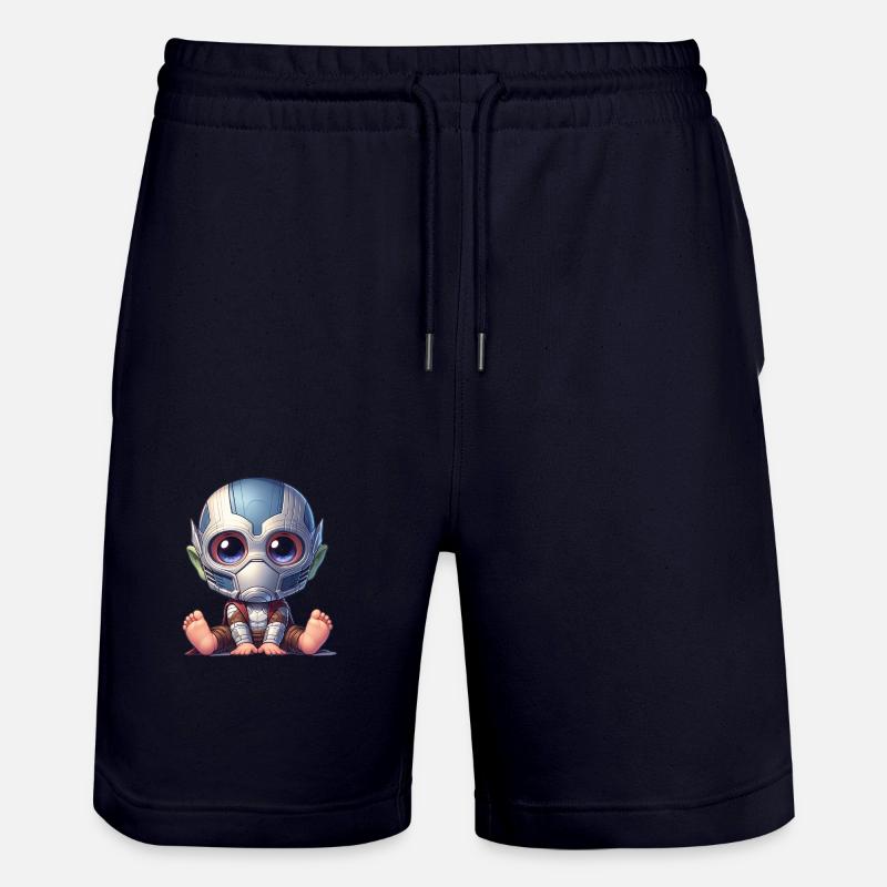 Ironfirst - Short de jogging bio TRAINER Stanley/Stella unisexe - marine foncé