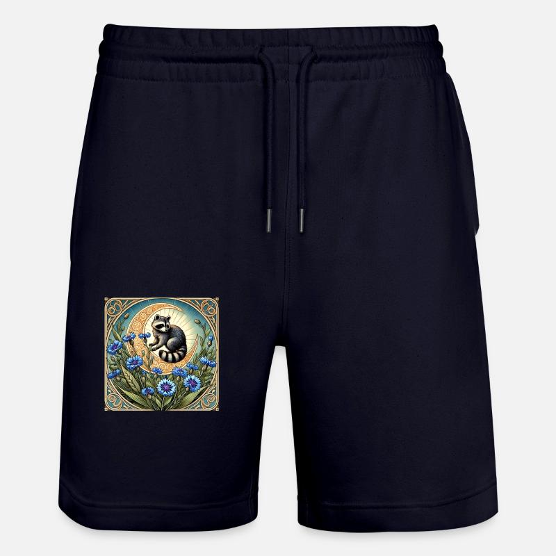 Raton laveur - Short de jogging bio TRAINER Stanley/Stella unisexe - marine foncé