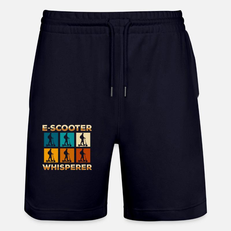 E-Scooter Scooter Driver Speedster - Short de jogging bio TRAINER Stanley/Stella unisexe - marine foncé