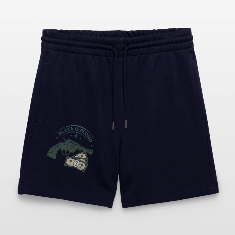 Plata o Plomo (Silber oder Blei) Stanley/Stella Unisex Bio Joggingshorts Trainer 