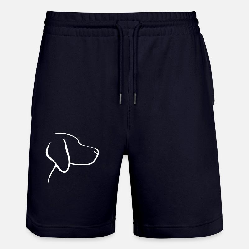 Chien - Short de jogging bio TRAINER Stanley/Stella unisexe - marine foncé