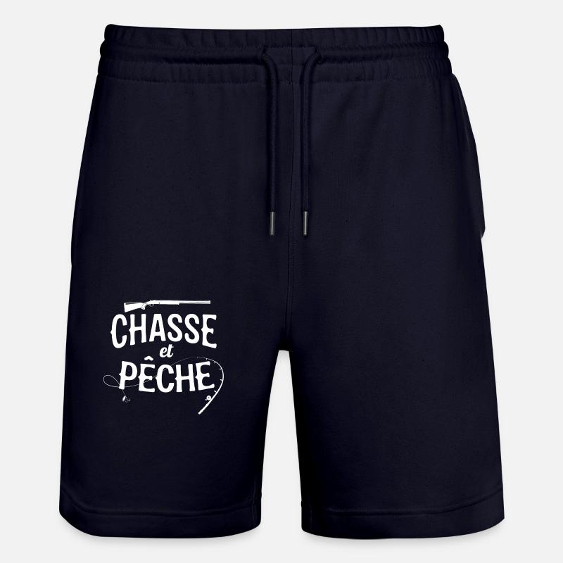 Chasse et pêche - Short de jogging bio TRAINER Stanley/Stella unisexe - marine foncé