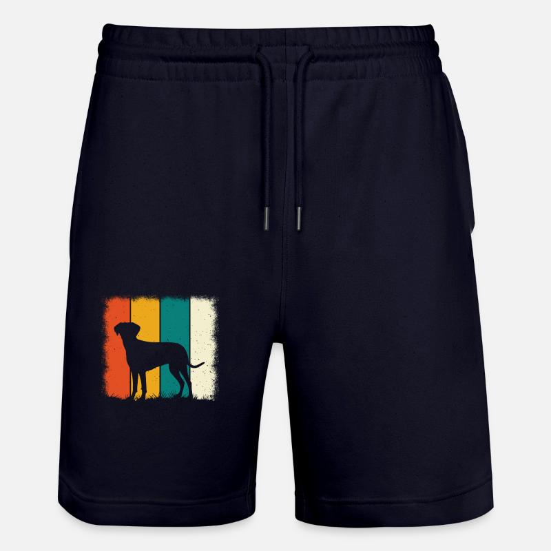 Labrador Rétro - Short de jogging bio TRAINER Stanley/Stella unisexe - marine foncé