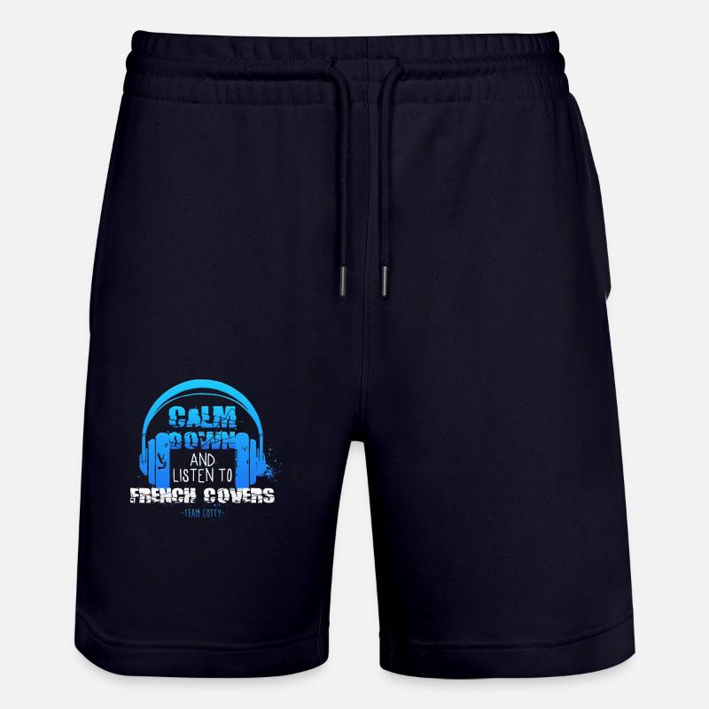 calm down - Short de jogging bio TRAINER Stanley/Stella unisexe - marine foncé