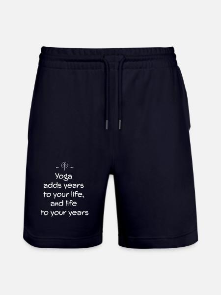 Yoga - Stanley/Stella Trainer Unisex Organic Jogging Shorts - dark navy