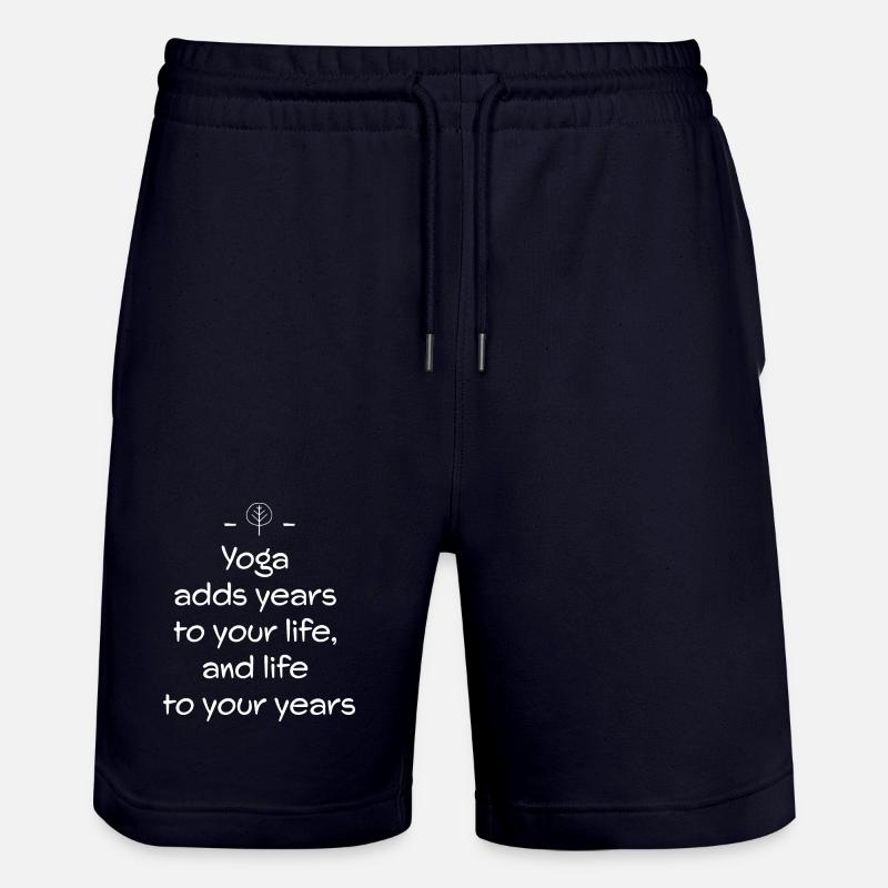 Yoga - Stanley/Stella Unisex Bio Joggingshorts Trainer - Dark navy
