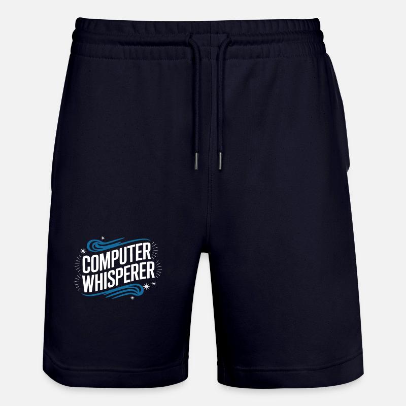 Technical Support Computer - Stanley/Stella Trainer Unisex Organic Jogging Shorts - dark navy