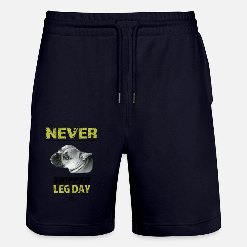 Jamais sauté Legday - Short de jogging bio TRAINER Stanley/Stella unisexe - marine foncé