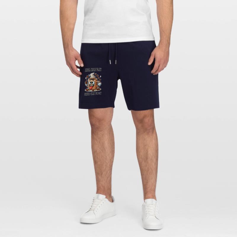 Java nice day - Brew can do it Stanley/Stella Unisex Bio Joggingshorts Trainer 