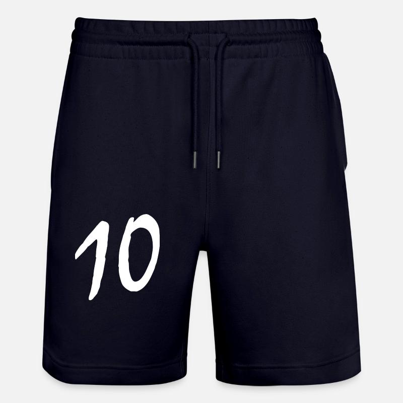 10 - Short de jogging bio TRAINER Stanley/Stella unisexe - marine foncé
