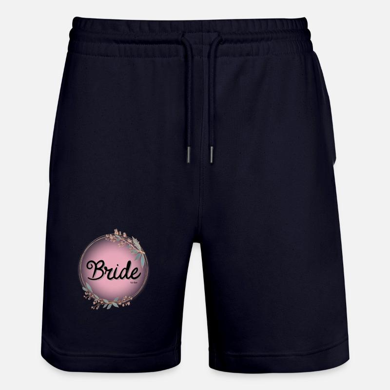 Mariée à être - Short de jogging bio TRAINER Stanley/Stella unisexe - marine foncé