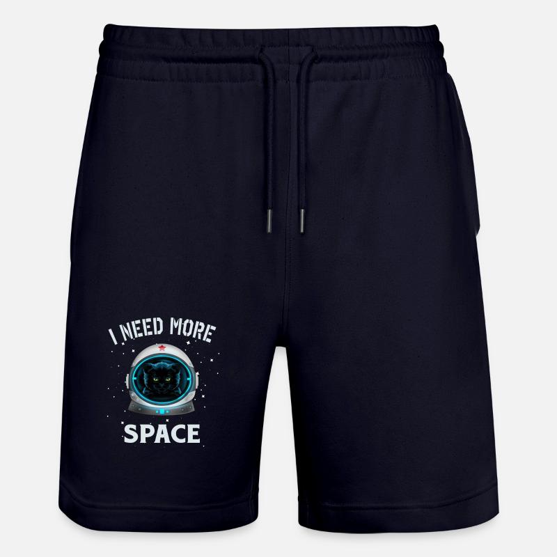 i need more space - Stanley/Stella Unisex Bio Joggingshorts Trainer  - Dark navy