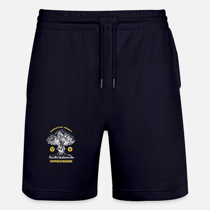 Oppenheimer Manhattan project - Short de jogging bio TRAINER Stanley/Stella unisexe - marine foncé