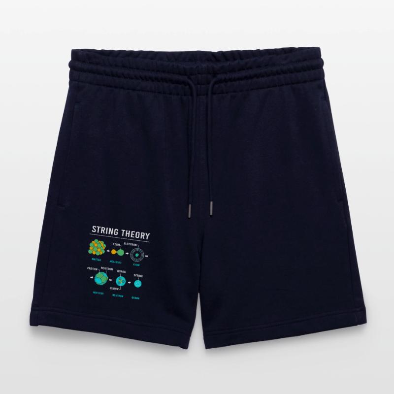 Quantum Physics Quantum Physics Quantum Leap Stanley/Stella Trainer Unisex Organic Jogging Shorts