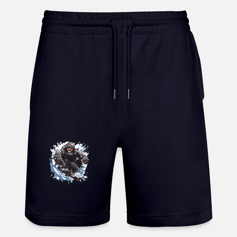 Gorilla Snowboard - Short de jogging bio TRAINER Stanley/Stella unisexe - marine foncé