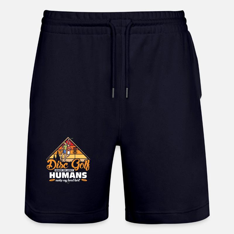 Cadeaux de disc golf Disc Golf - Short de jogging bio TRAINER Stanley/Stella unisexe - marine foncé